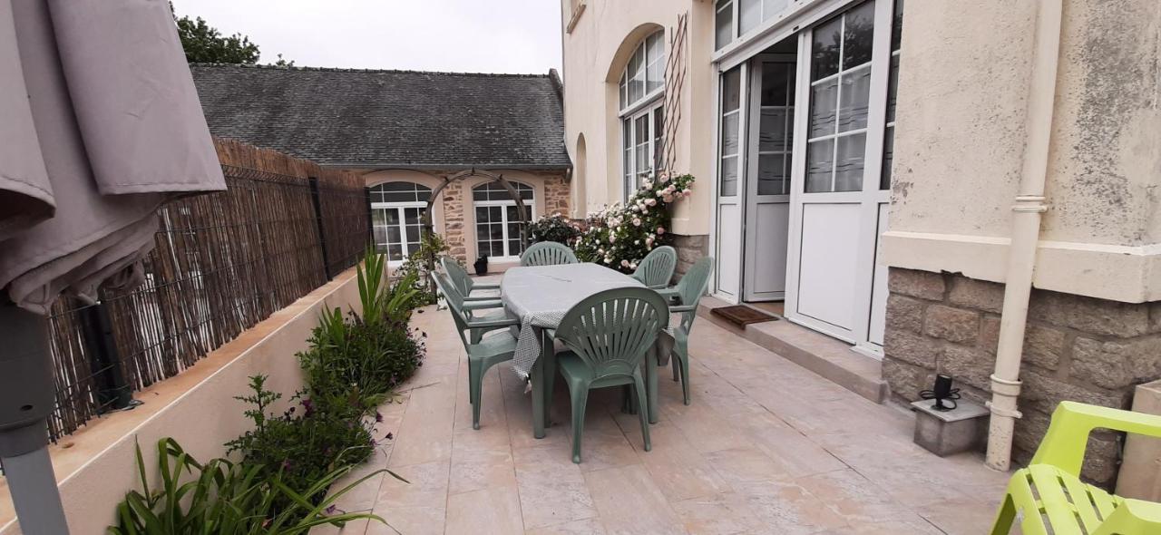 12 RDC Appartement 2 chambres jardin terrasse Plonéour-Lanvern Extérieur photo
